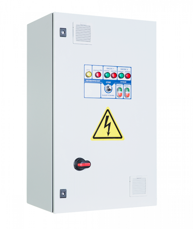 Шкаф управления насосом АЛЬФАУМ АЛМ-ШУН BIDRIVE 2N-55PP04 55 кВт 380 В 2 насоса